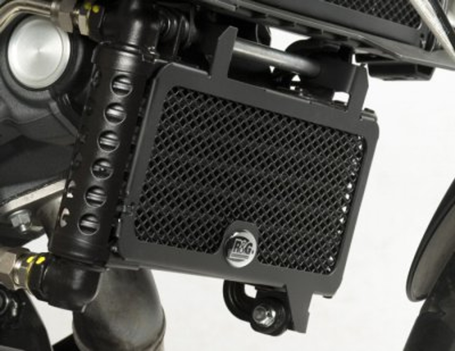 R&G Racing Oil Cooler Guard for Aprilia Dorsoduro 1200 '08-'20 R&G Racing Oil Cooler Guard for Aprilia Dorsoduro 1200 '08-'20